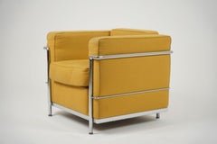 LC2 Chaise Longue Le Corbusier Italie années 1980