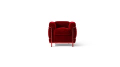 LC2 “Petit Modèle, Durable, 60” Limited Edition Red Armchair by Cassina