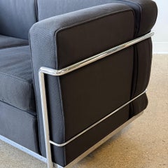 LC2 Petite Loveseat by Le Corbusier for Cassina