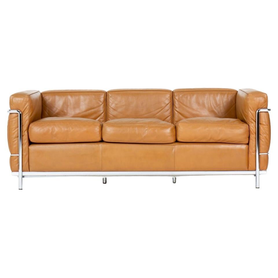 LC2 sofa by Le Corbusier for Cassina, 1970s