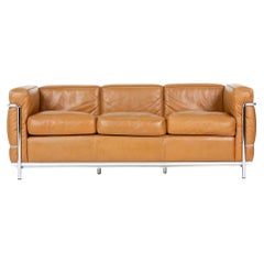 LC2 sofa by Le Corbusier for Cassina, 1970s