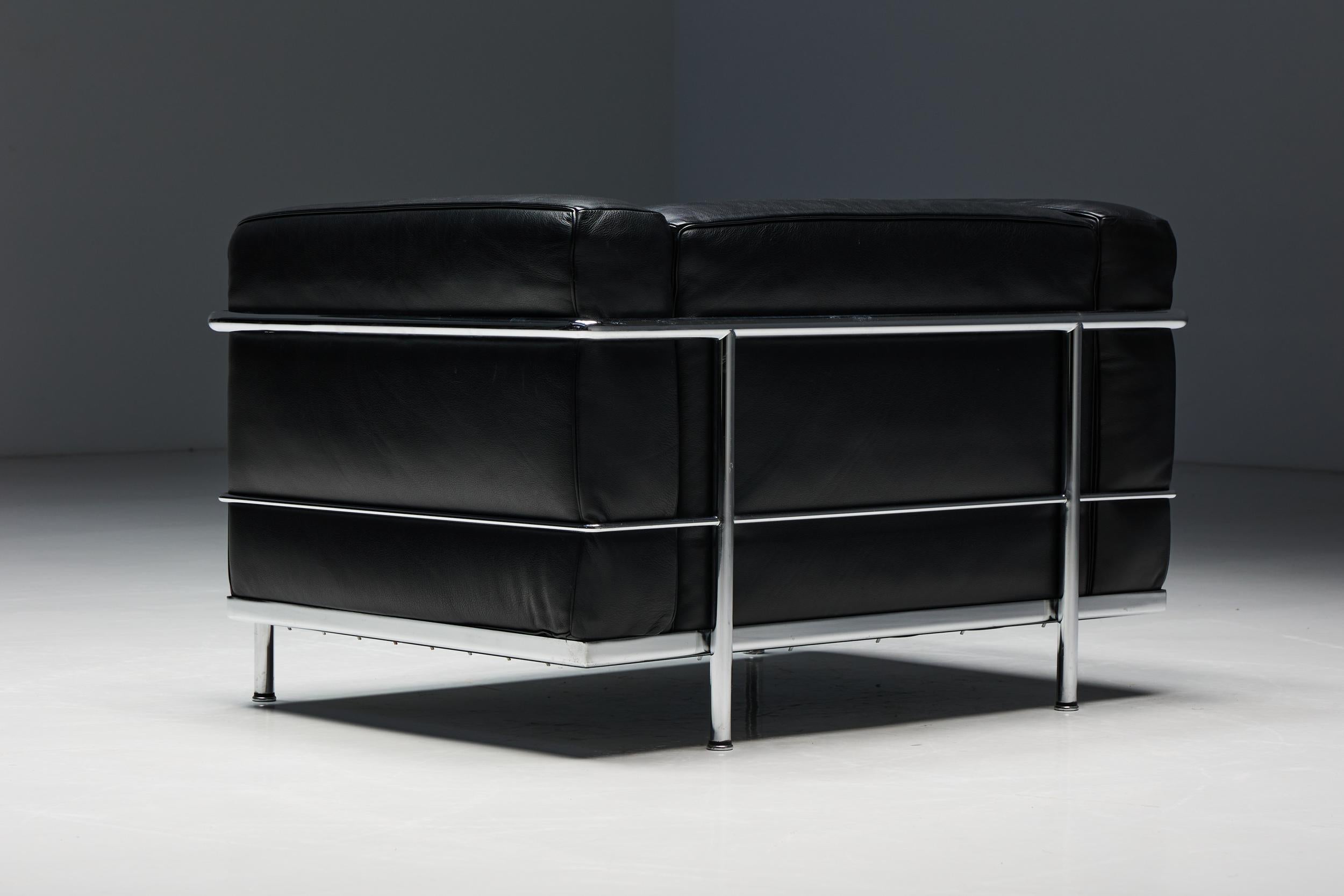LC3 Armchair by Le Corbusier for Cassina, 1990s For Sale 2