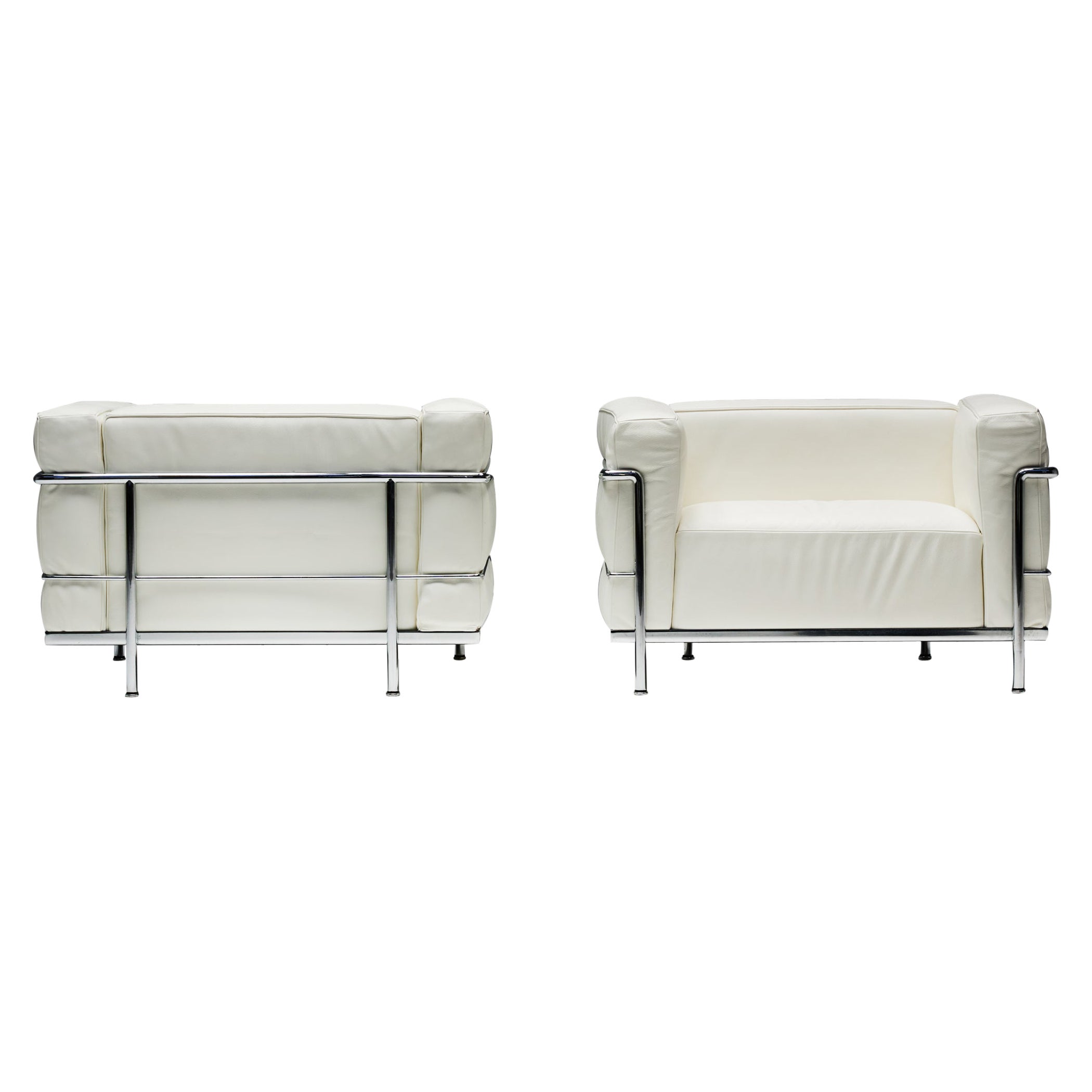 Fauteuil LC3 de Le Corbusier pour Cassina, années 1990