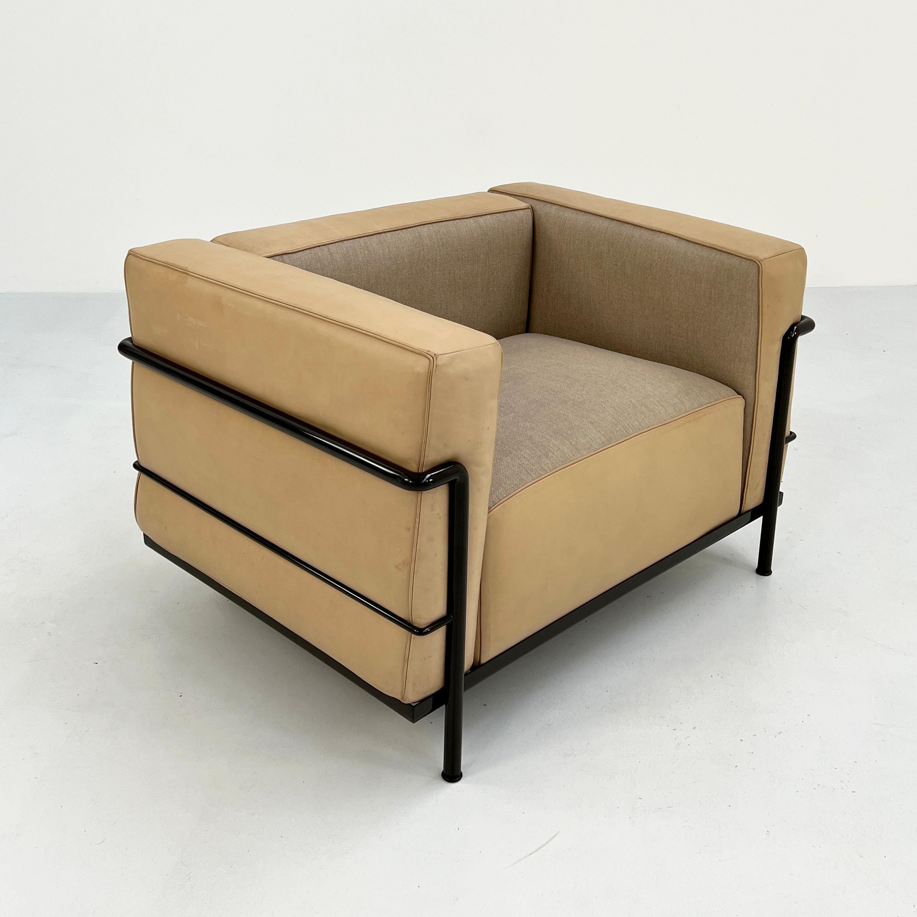 Mid-Century Modern LC3 Grand Confort by Le Corbusier for Cassina, 2000s