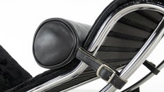 LC4 Black Pony Chaise by Le Corbusier for Cassina, 'Italy'