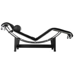LC4 Black Pony Chaise by Le Corbusier for Cassina, 'Italy'