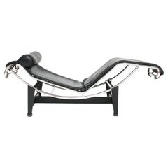 Vintage LC4 Chaise Longue by Charlotte Perriand & Le Corbusier for Cassina