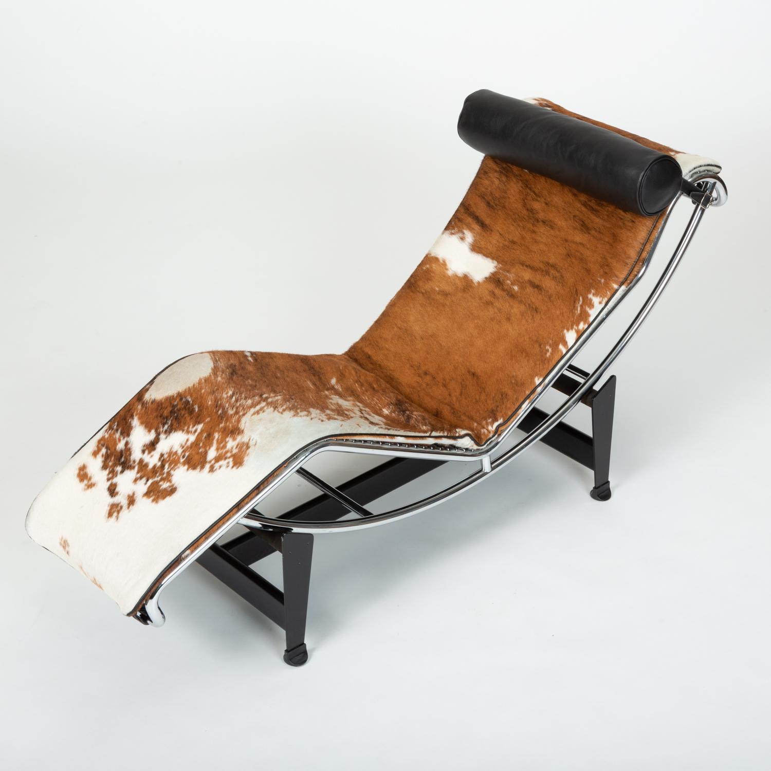 LC4 Chaise Lounge von Le Corbusier für Cassina im Zustand „Gut“ in Los Angeles, CA