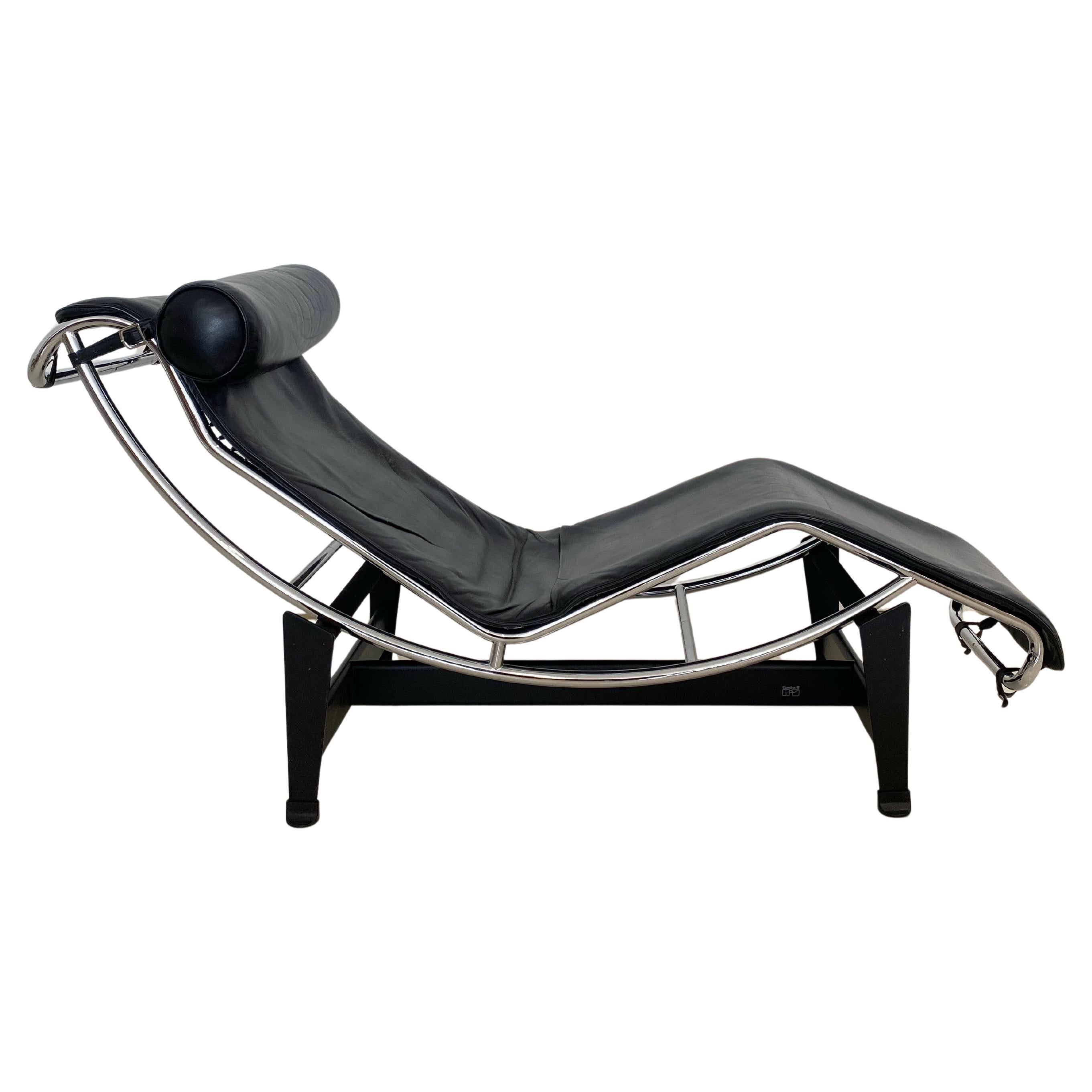 LC4 Chaise Lounge Designed by Perriand, Jeannerette, Le Corbusier by Cassina For Sale