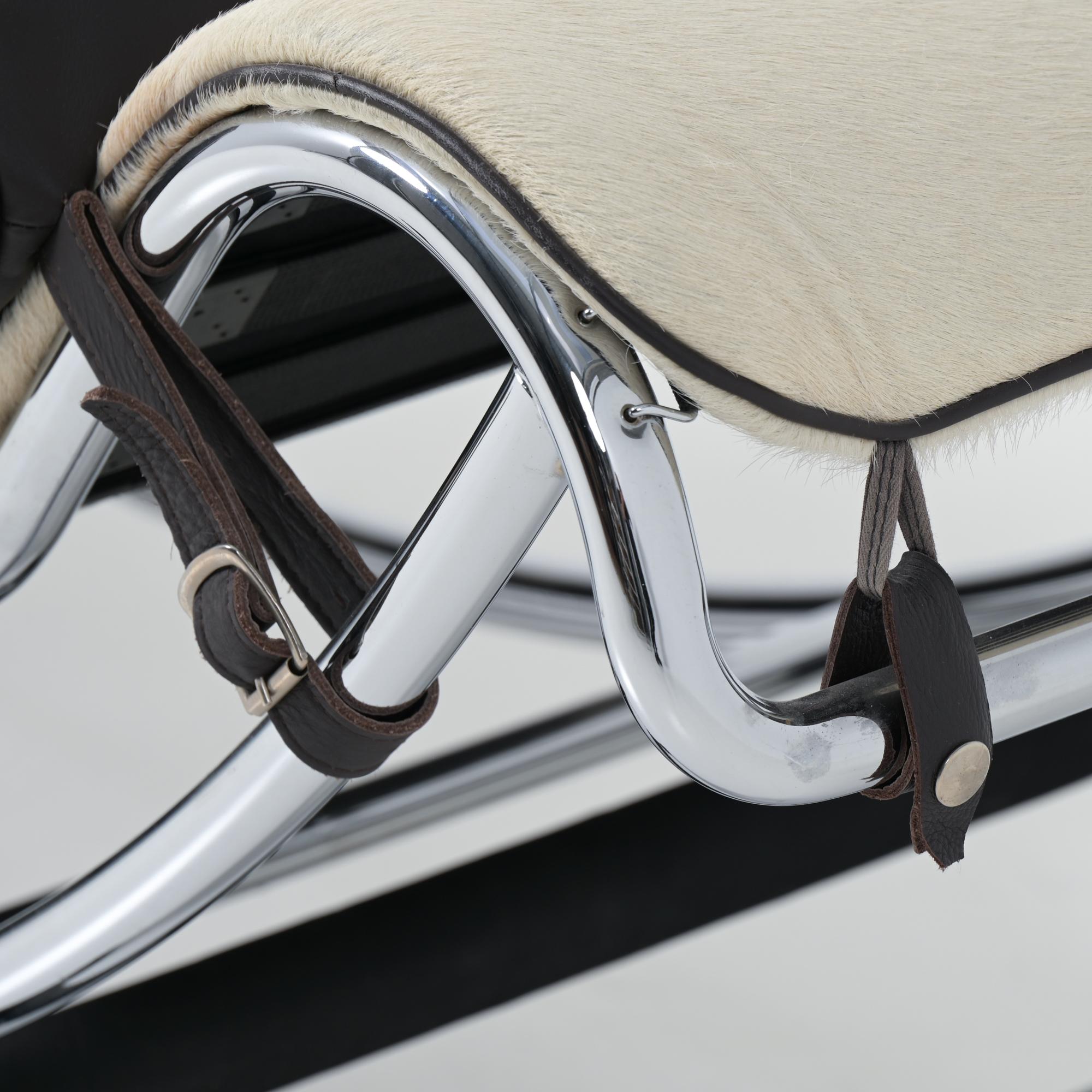 Chaise longue LC4 de Le Corbusier, Jeanneret et Perriand pour Cassina limitée en vente 9