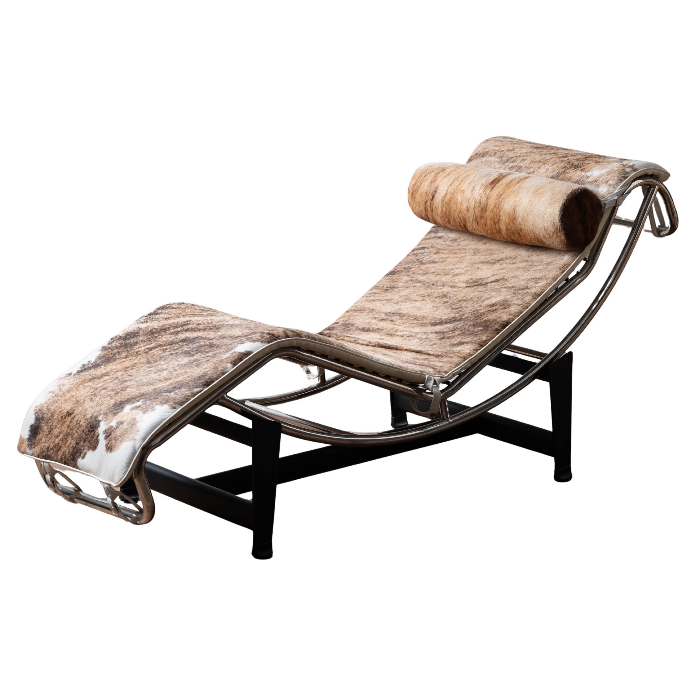 Sedia a sdraio stile LC4 in vendita