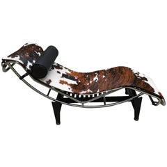 LC4 Two-Tone Cowhide, Brown and White