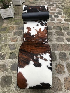 LC4 Two-Tone Cowhide, Brown and White