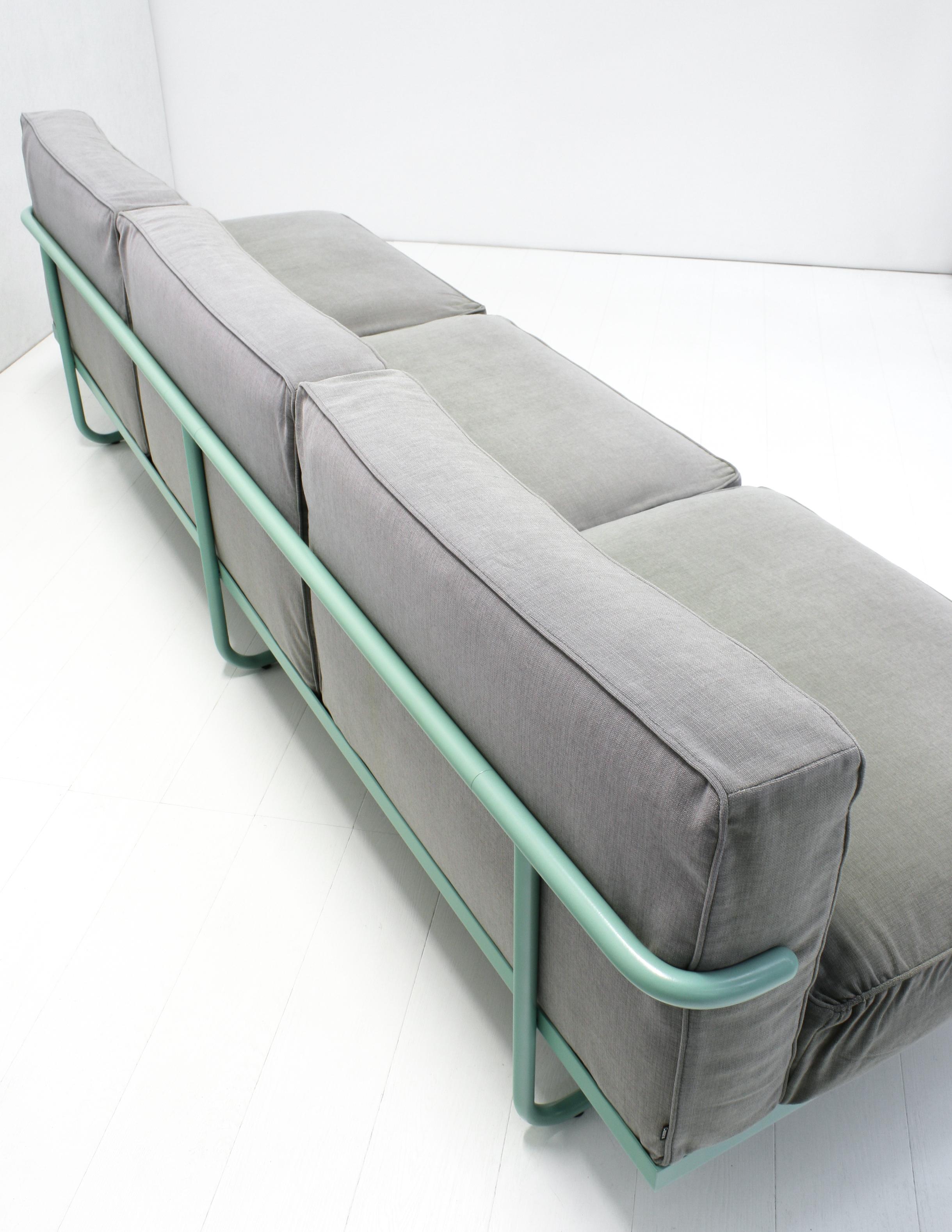 LC5 3-Sitzer-Sofa von Le Corbusier, Pierre Jeanneret & Ch. Perriand für Cassina im Zustand „Gut“ im Angebot in Izegem, VWV