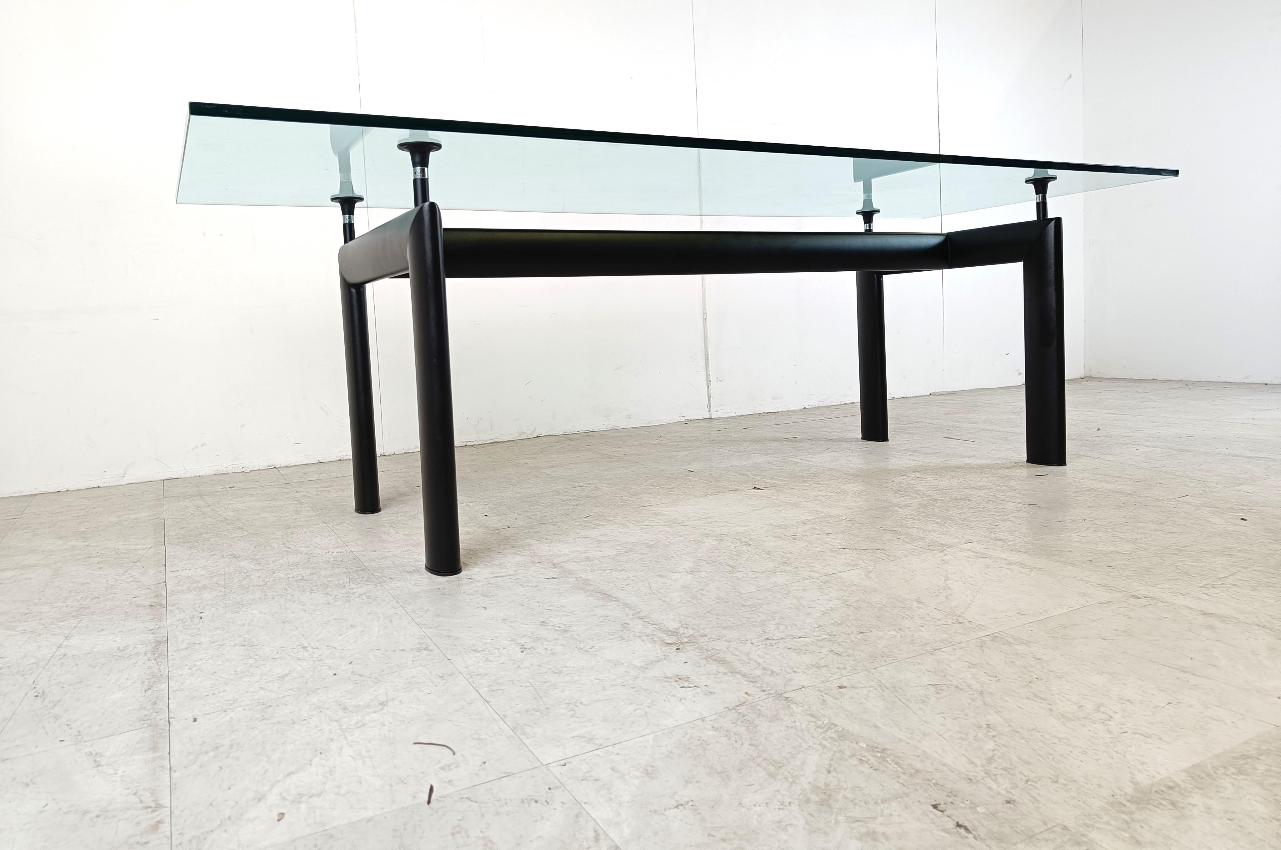 LC6 dining table by Le Corbusier for Cassina, 1990s For Sale 2