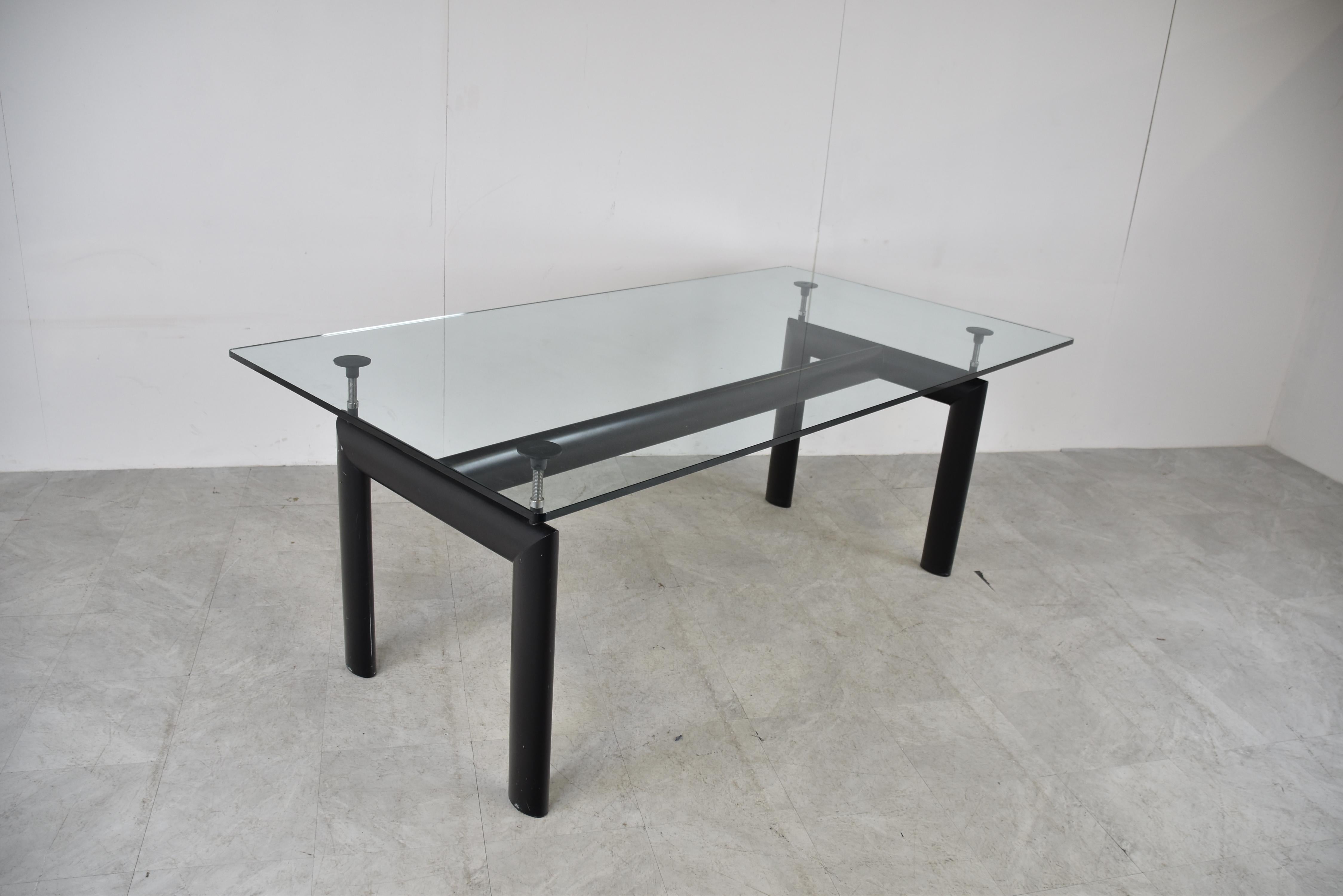 LC6 Dining Table by Le Corbusier for Cassina, 1990s 4