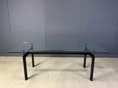 LC6 dining table by Le Corbusier for Cassina, 1990s
