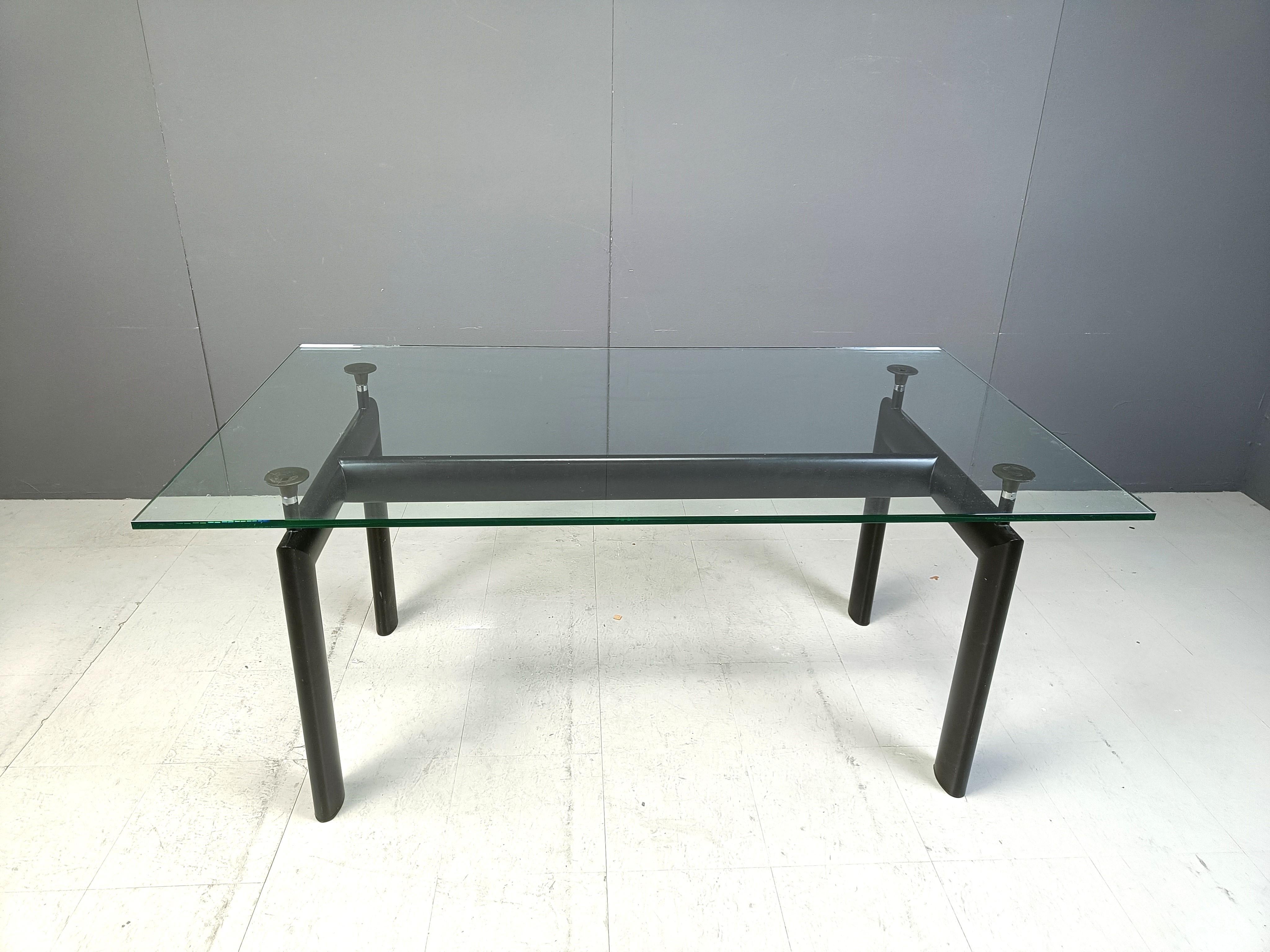Tavolo da pranzo LC6 di Le Corbusier per Cassina, anni '90 in vendita 2