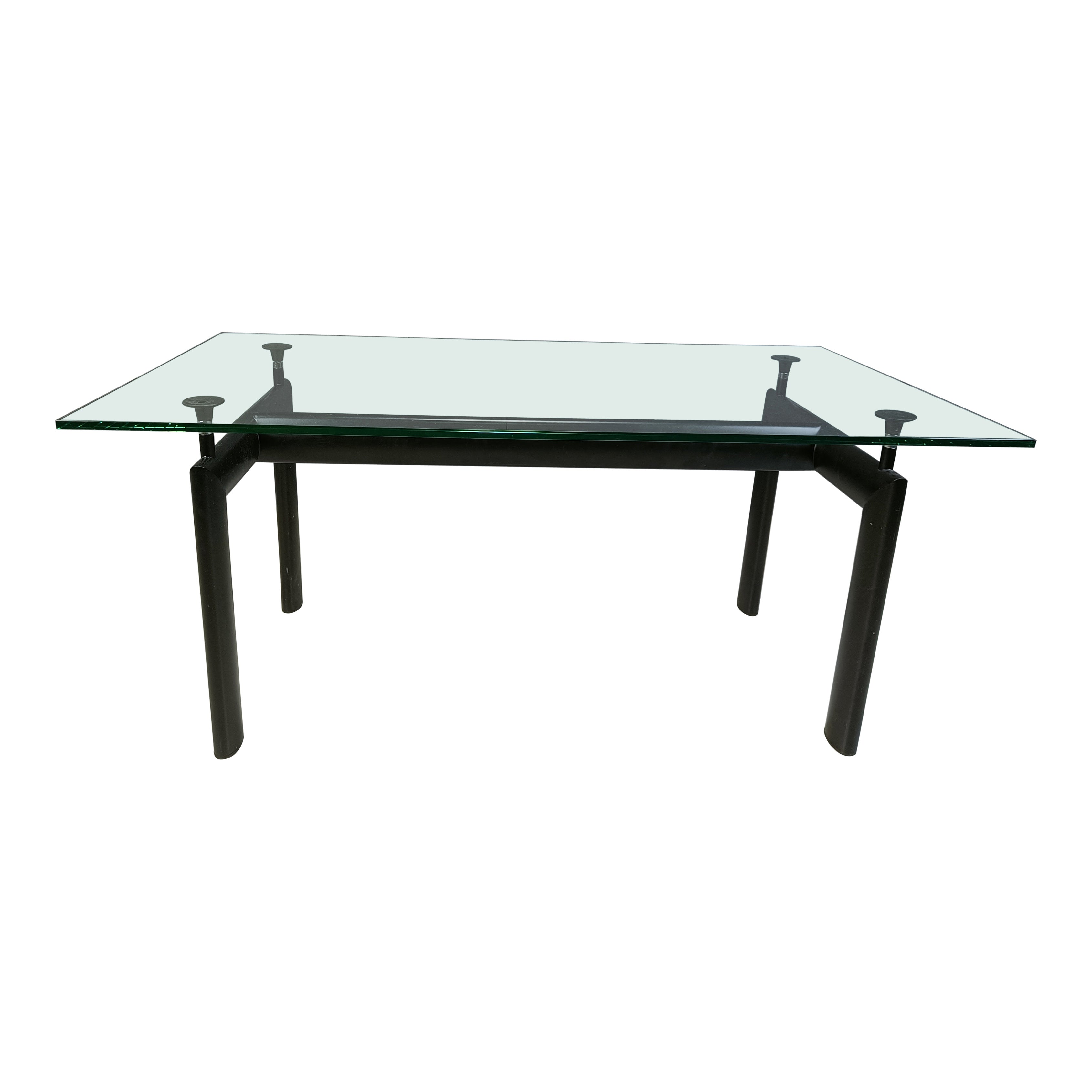 LC6 dining table by Le Corbusier for Cassina, 1990s
