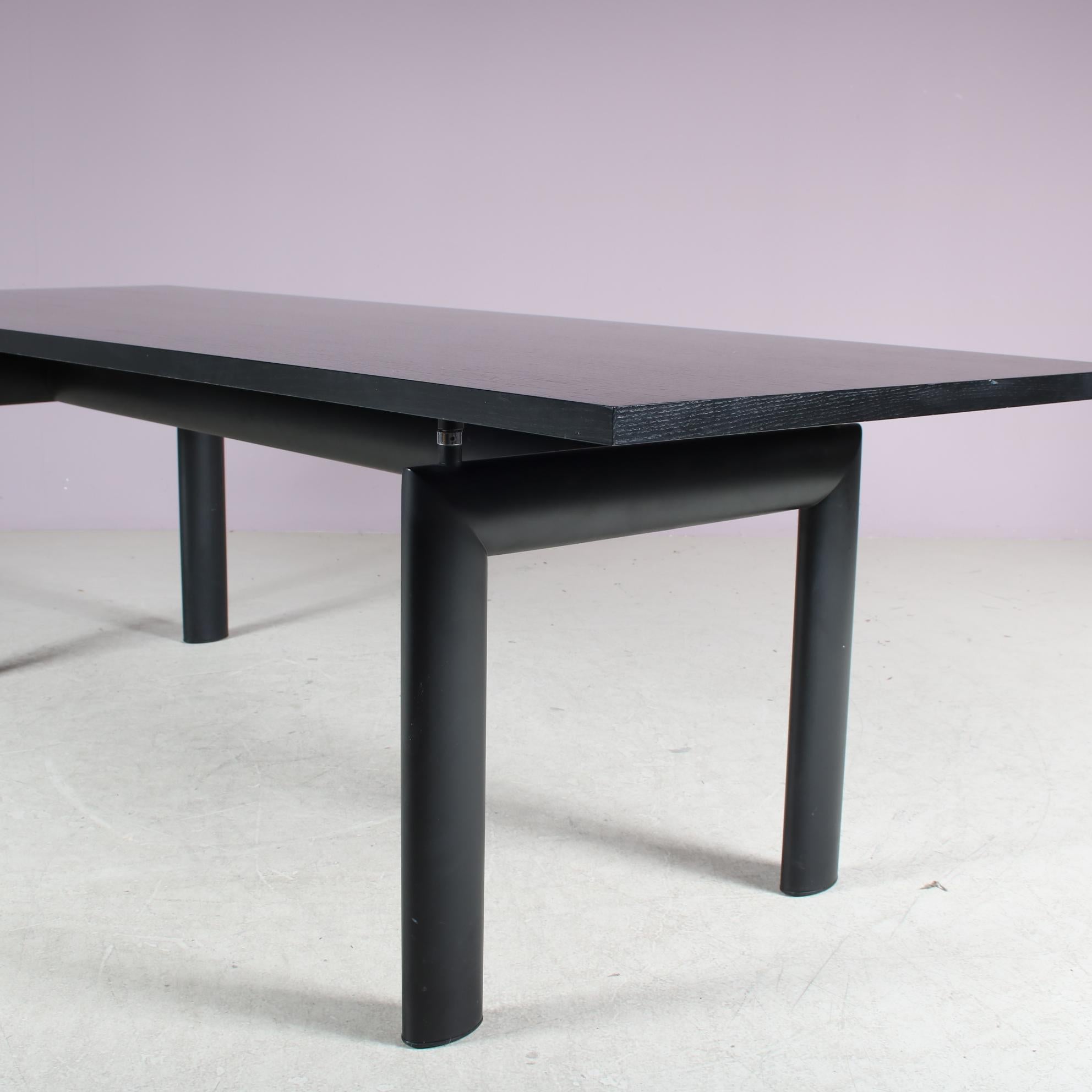 “LC6” Dining Table by Le Corbusier for Cassina, Italy 1980 For Sale 3