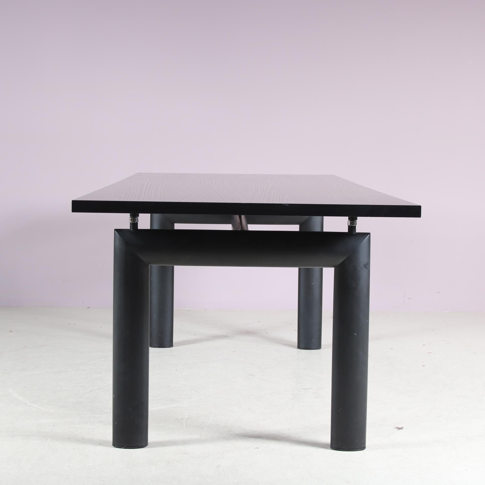 “LC6” Dining Table by Le Corbusier for Cassina, Italy 1980 For Sale 4