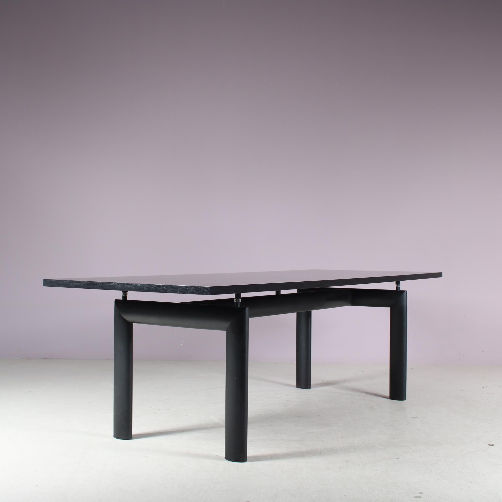 “LC6” Dining Table by Le Corbusier for Cassina, Italy 1980 For Sale 6