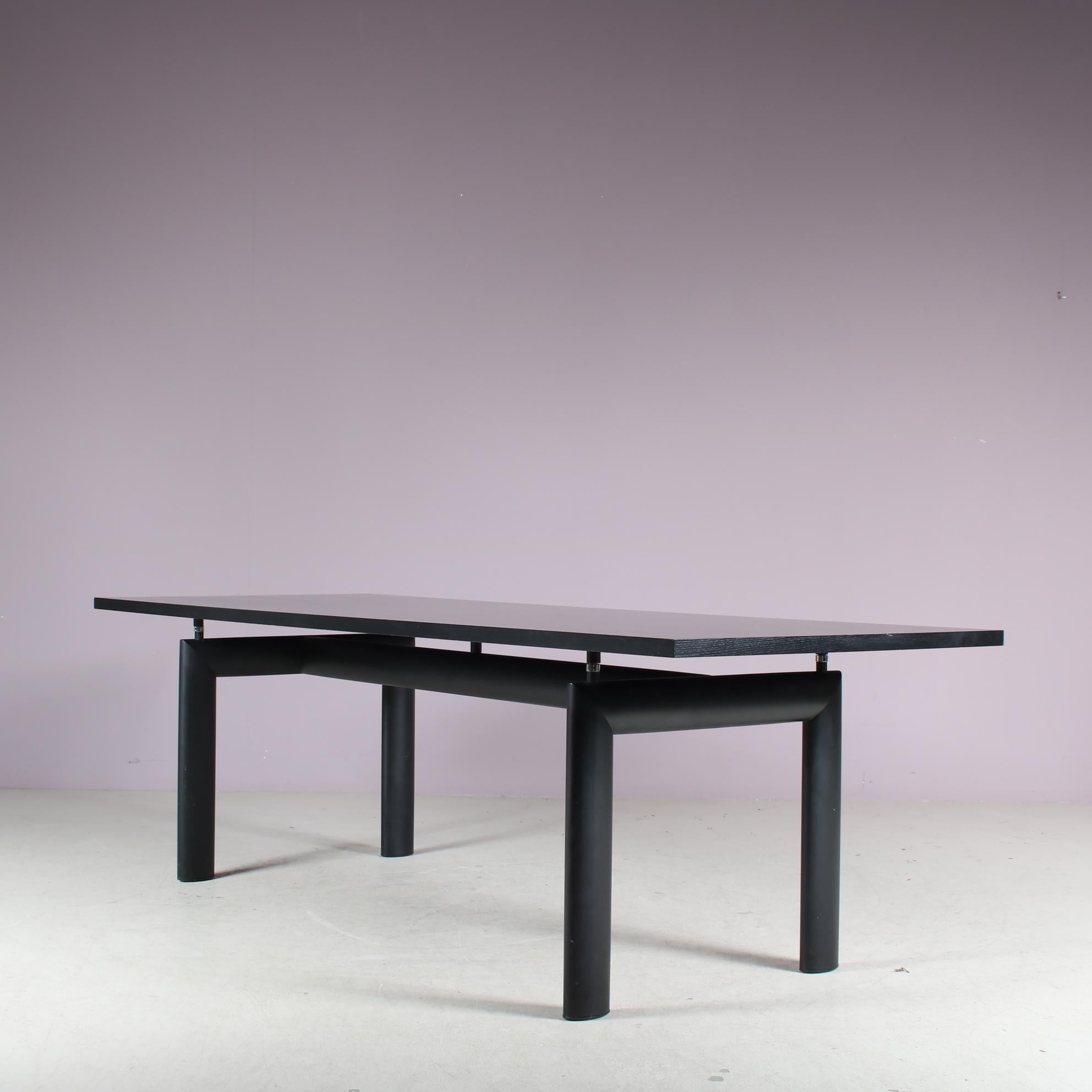 “LC6” Dining Table by Le Corbusier for Cassina, Italy 1980 For Sale 2