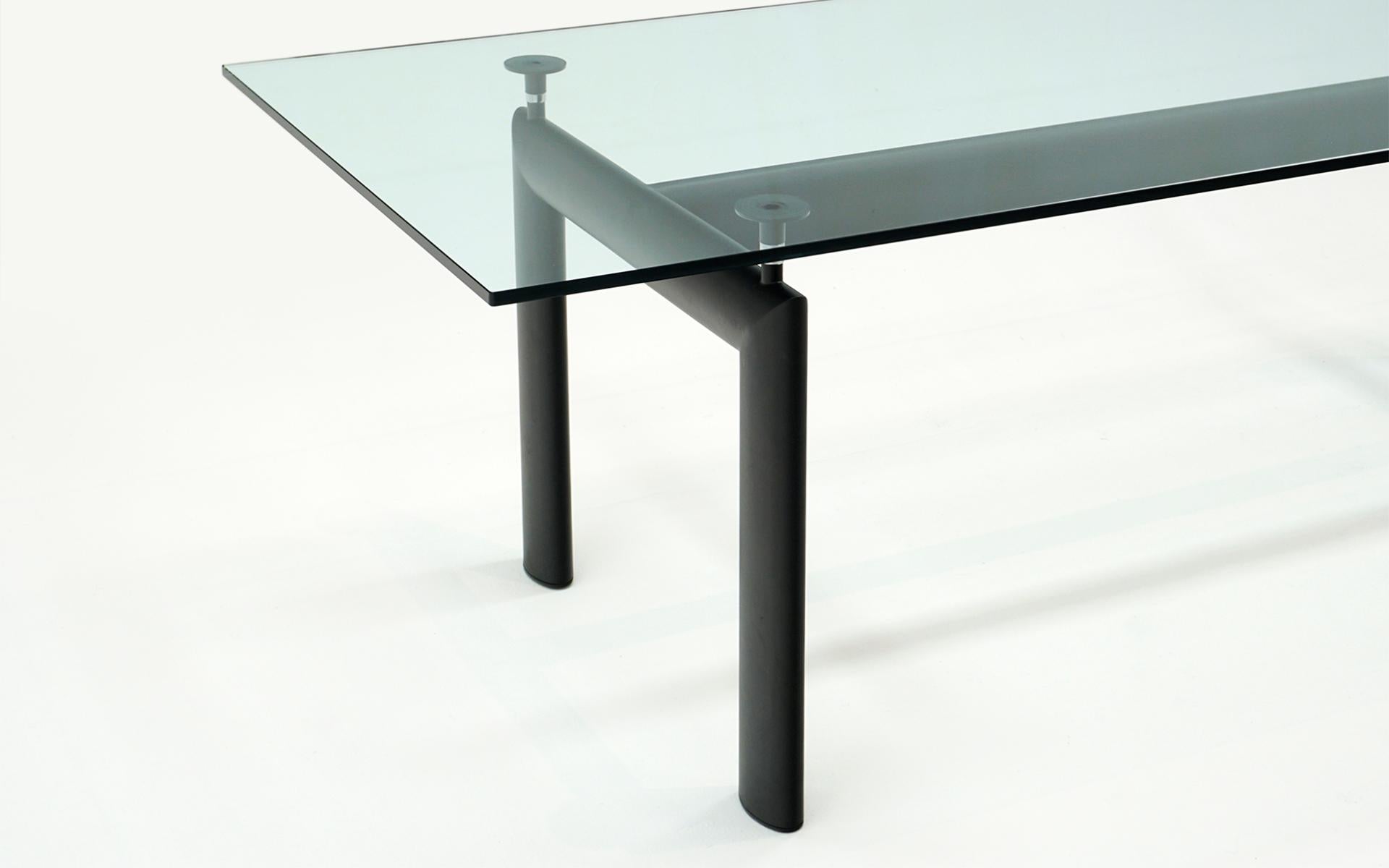 LC6 Dining Table by Le Corbusier, Pierre Jeanneret, Charlotte Perriand, Signed In Good Condition In Kansas City, MO
