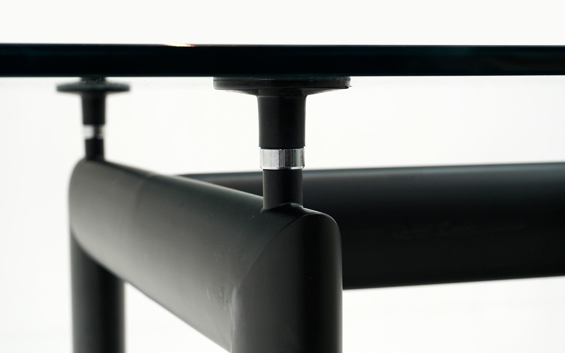 Steel LC6 Dining Table by Le Corbusier, Pierre Jeanneret, Charlotte Perriand, Signed