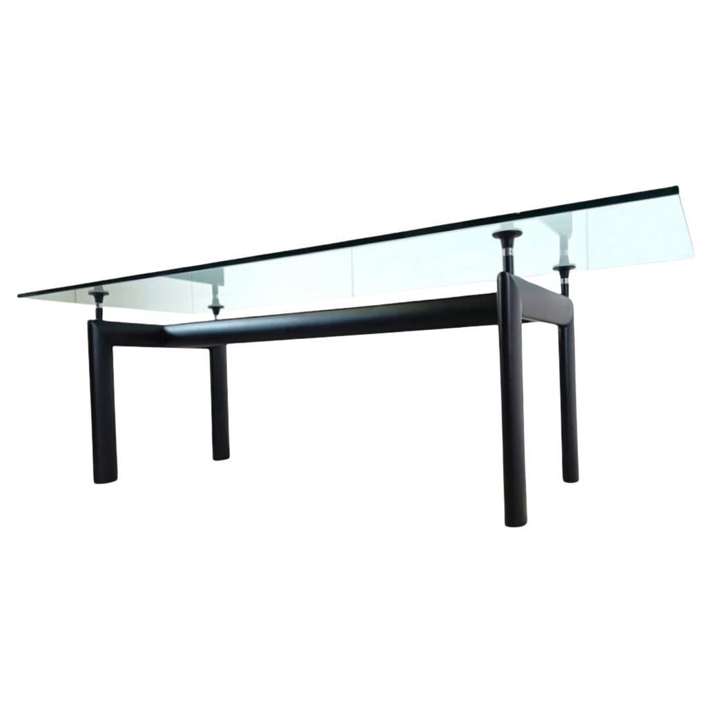 Lc6 Italian Table by Le Corbusier,  Jeanneret and Perriand by Cassina Circa 1980