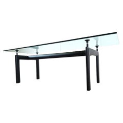 Tavolo italiano Lc6 di Le Corbusier,  Jeanneret e Perriand di Cassina Circa 1980