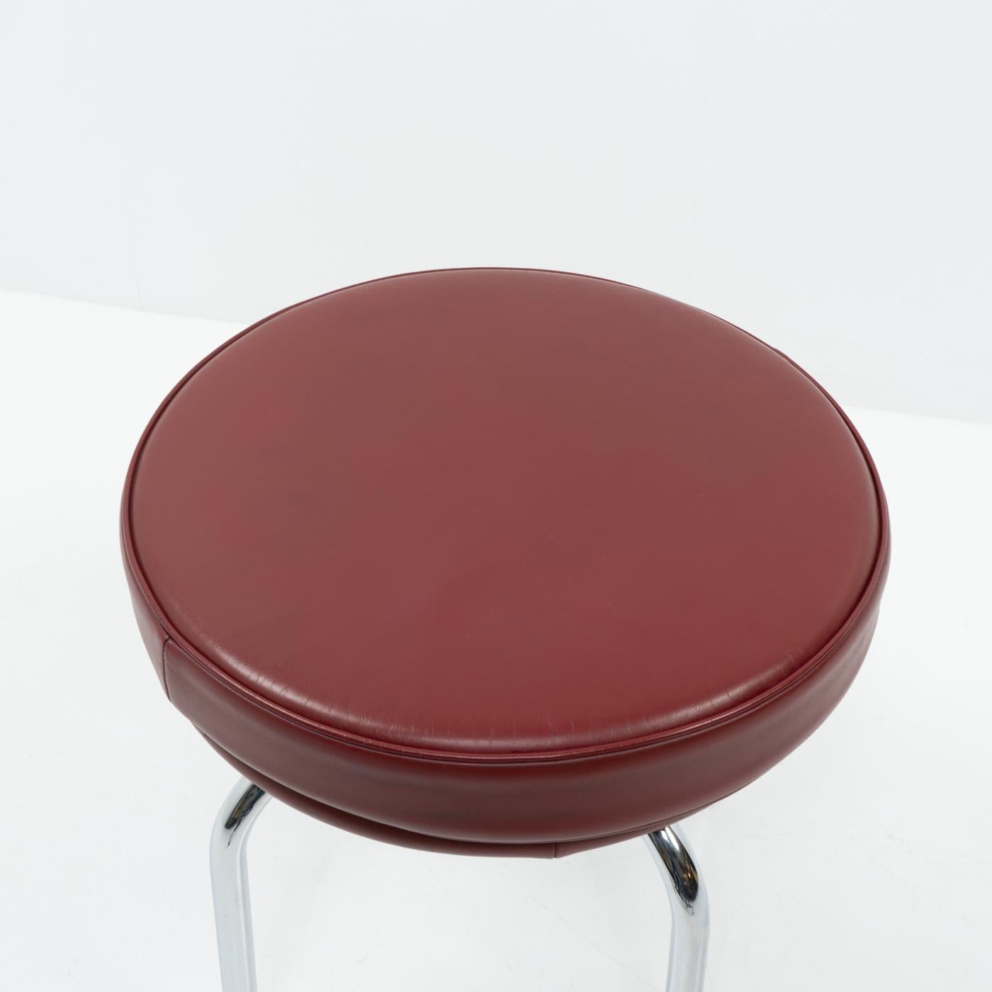 Late 20th Century LC8 Stool by Charlotte Perriand for Cassina, 1980s For Sale