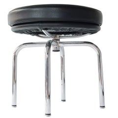 LC8 Swivel Stool by Corbusier, Jeanneret, and Perriand