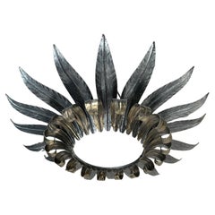 Spanish 1950s Double Tiered Ceiling Fixture