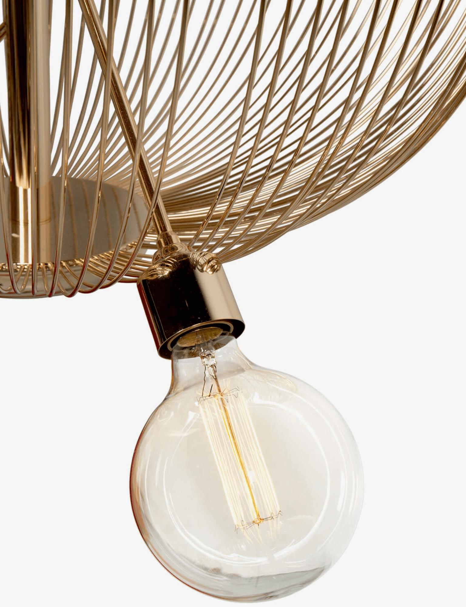 Intagliato a mano Lampada a sospensione L'Chandelier - Fonderia di ottone e metallo fusi a mano - Boca Do Lobo in vendita