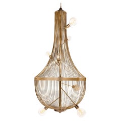 L'Chandelier Suspension Lamp - Hand Casted Brass & Metal Foundry - Boca do Lobo