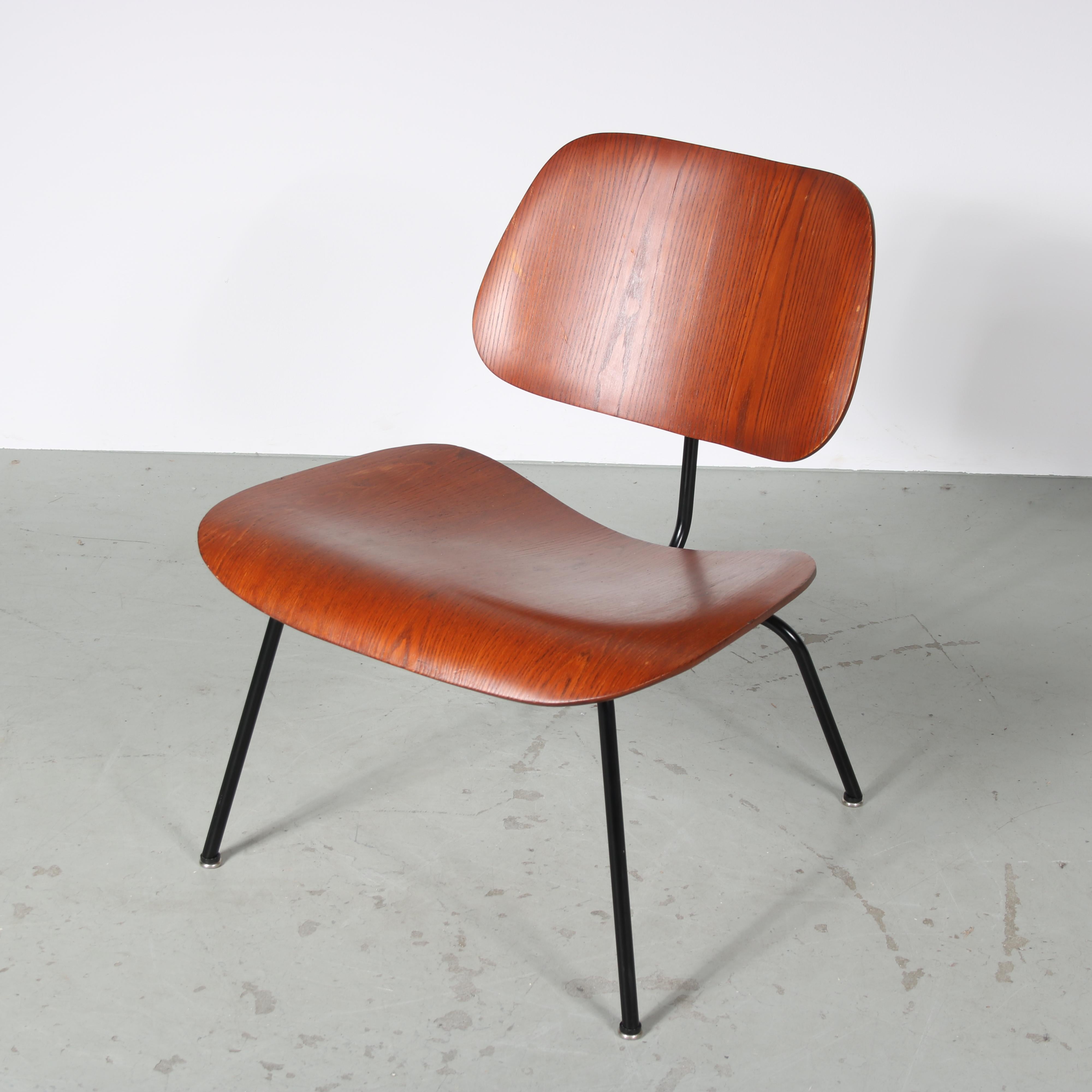 American “LCM” Easy Chair by Charles & Ray Eames for Evans, USA 1960 For Sale