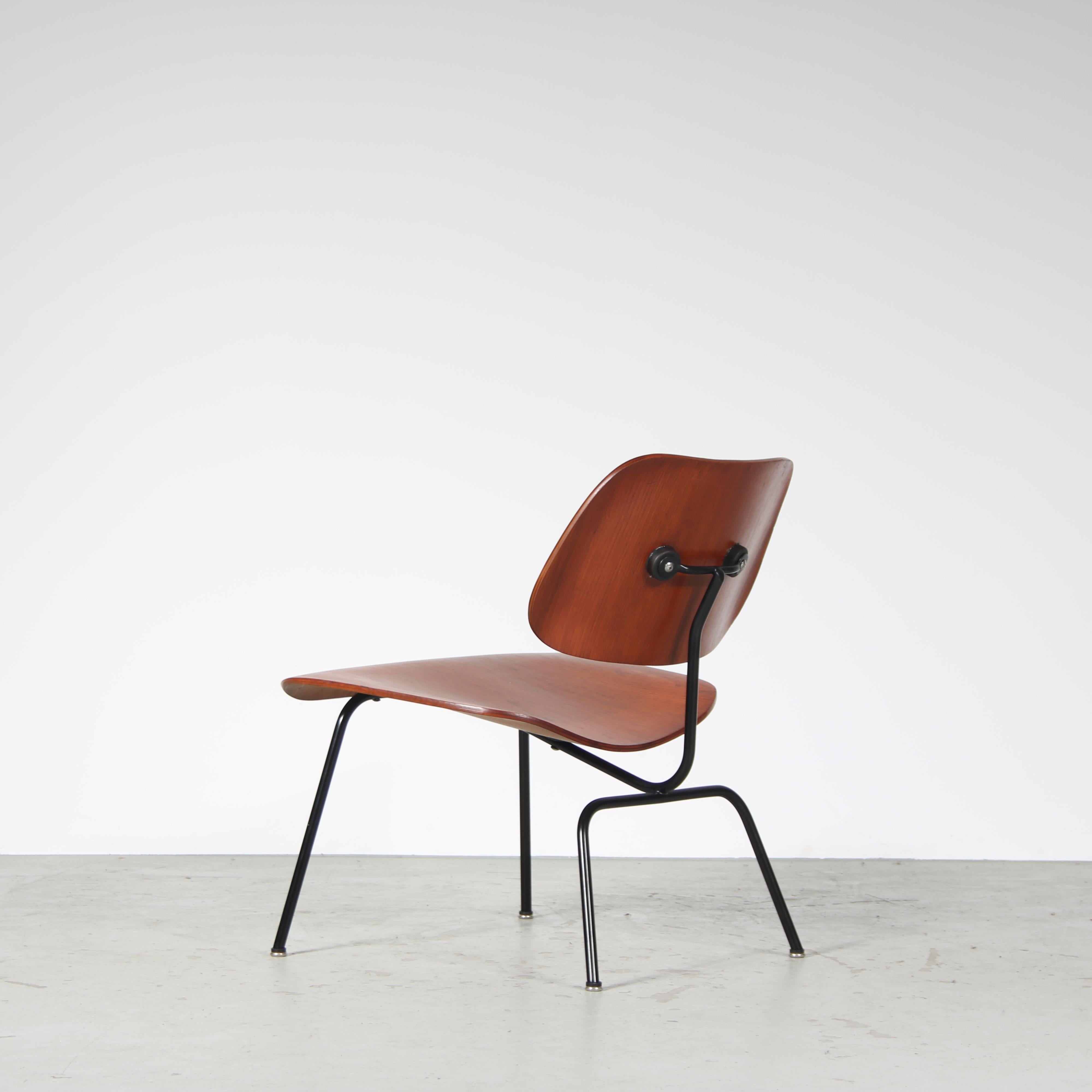 Mid-20th Century “LCM” Easy Chair by Charles & Ray Eames for Evans, USA 1960 For Sale