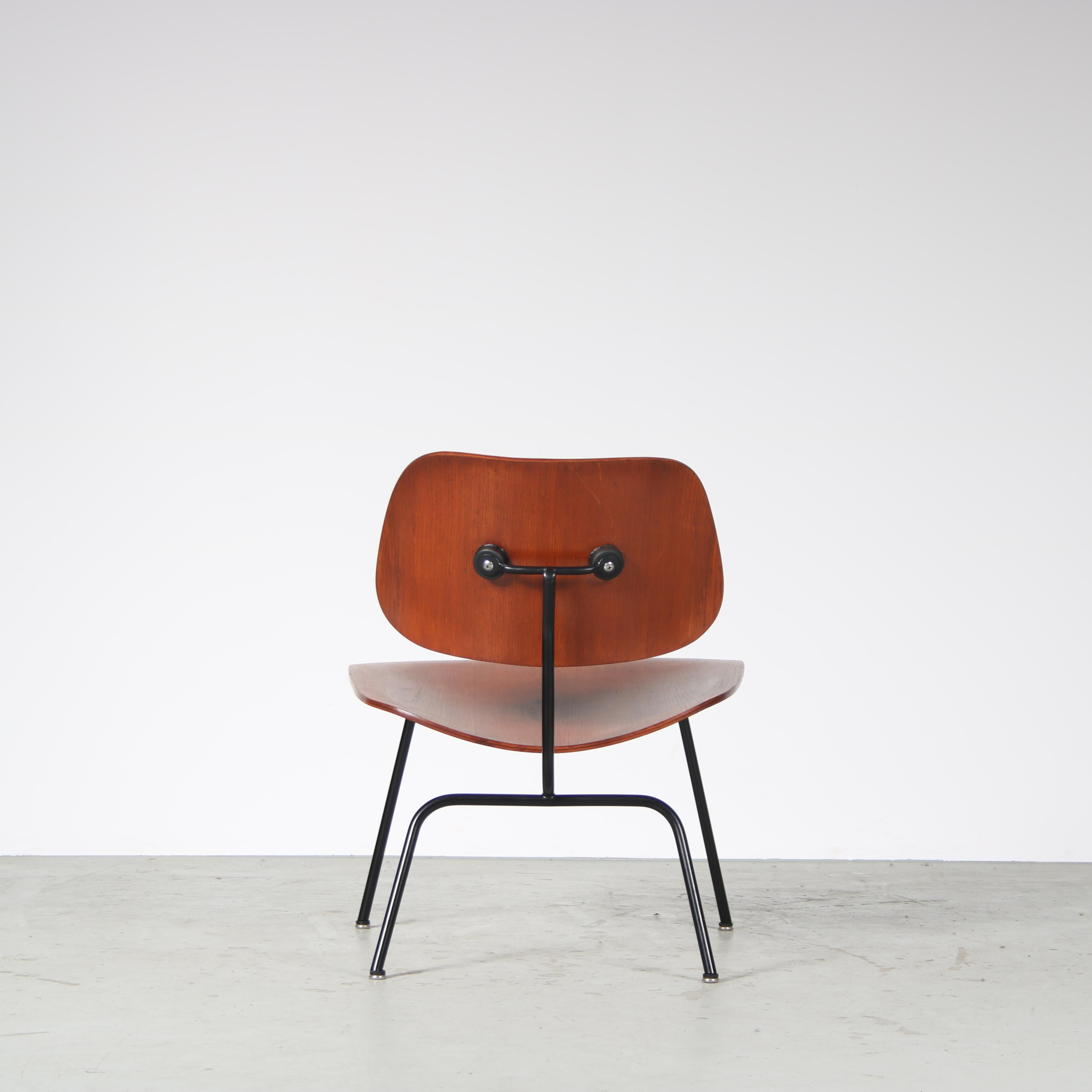 Metal “LCM” Easy Chair by Charles & Ray Eames for Evans, USA 1960 For Sale