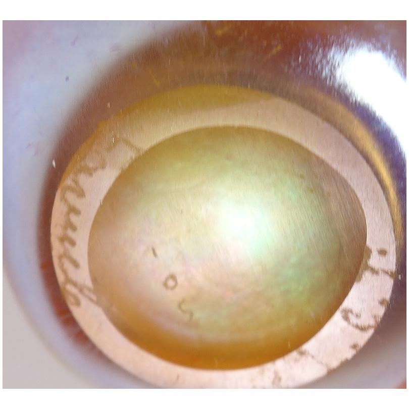 American LCT Louis Comfort Tiffany Gold Favrile Cordial Art Glass #4