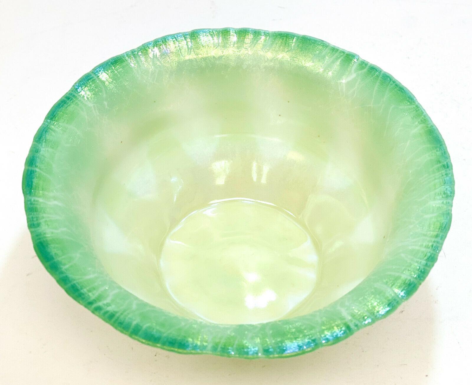 vintage tiffany glass bowl