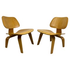 LCW lounge chairs by Charles and Ray Eames