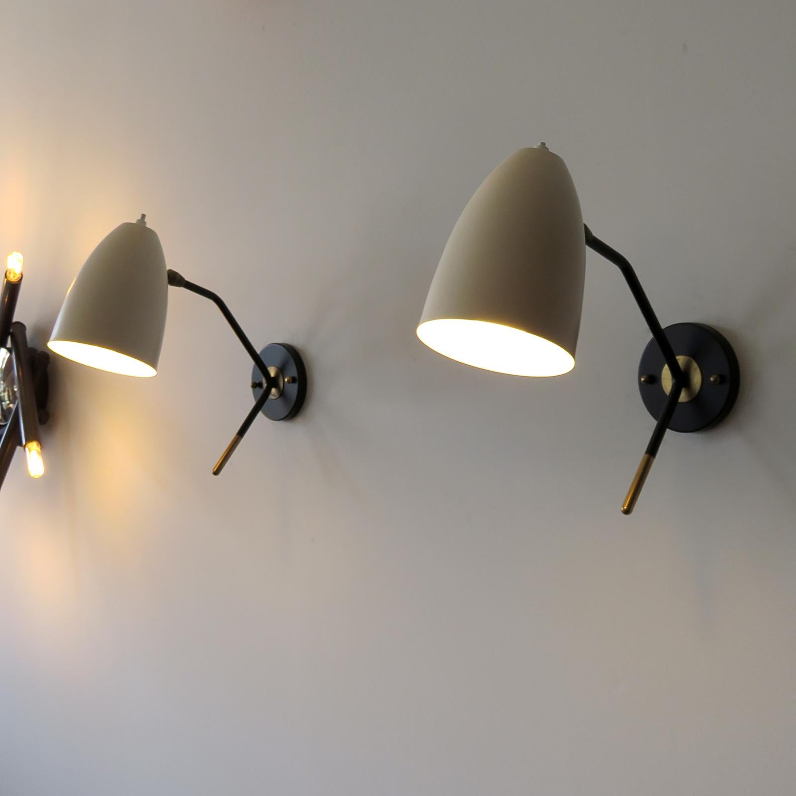 Brass LE-1 Wall Lights by Gallery L7 For Sale