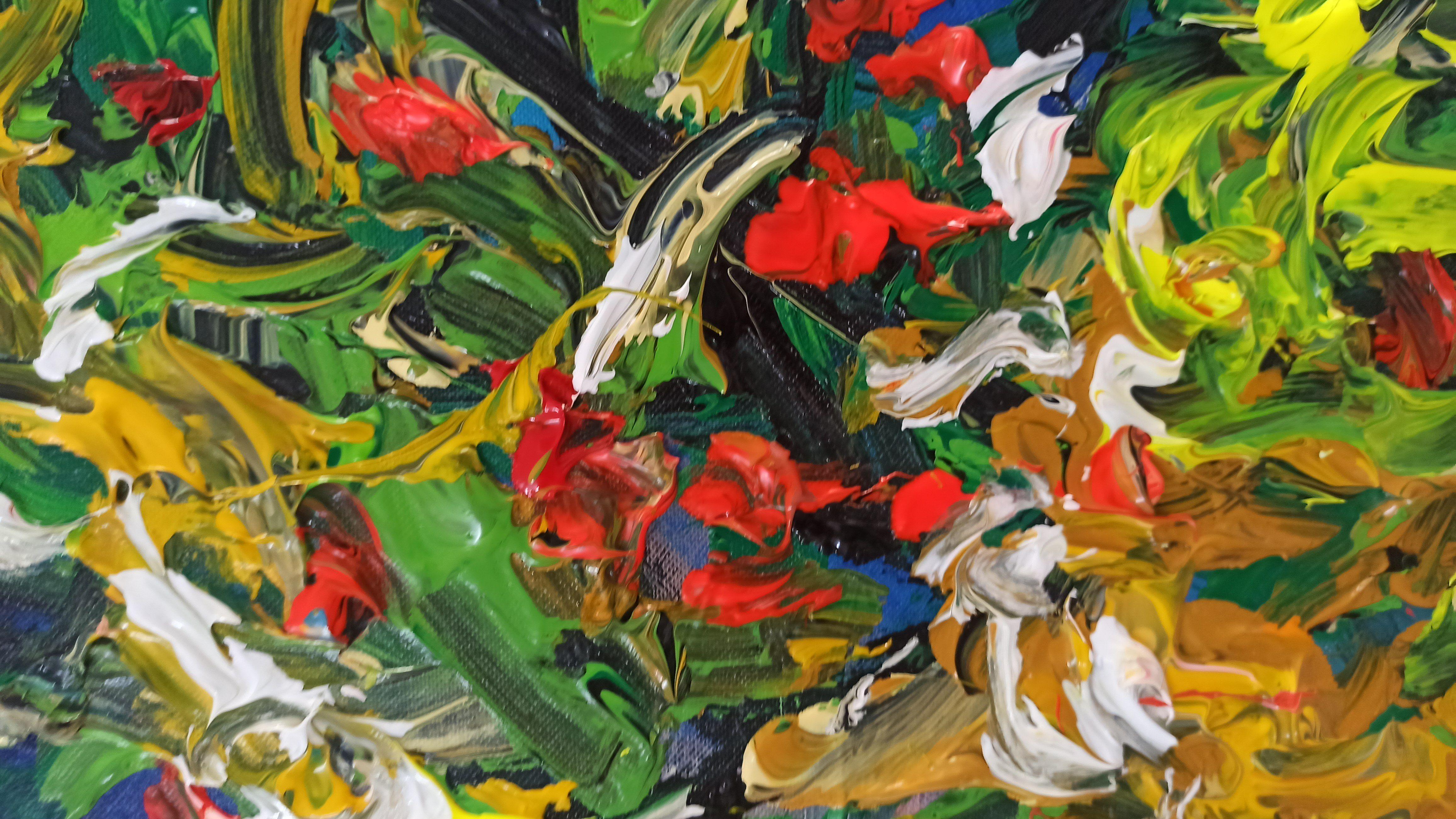 Bright new day, Painting, Acrylic on Canvas For Sale 3