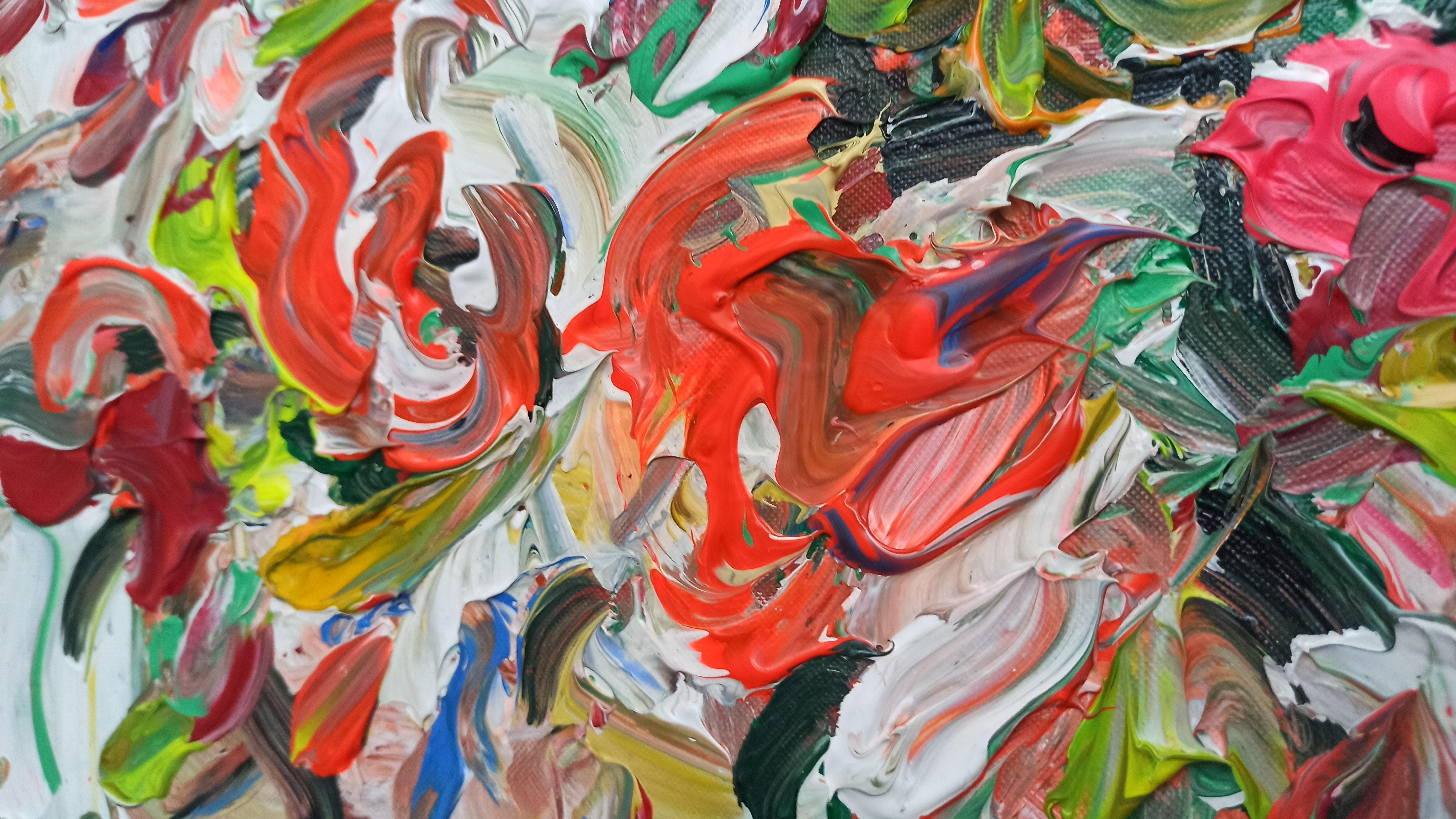 Bright new day, Painting, Acrylic on Canvas For Sale 4