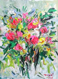 Bright new day, Painting, Acrylic on Canvas