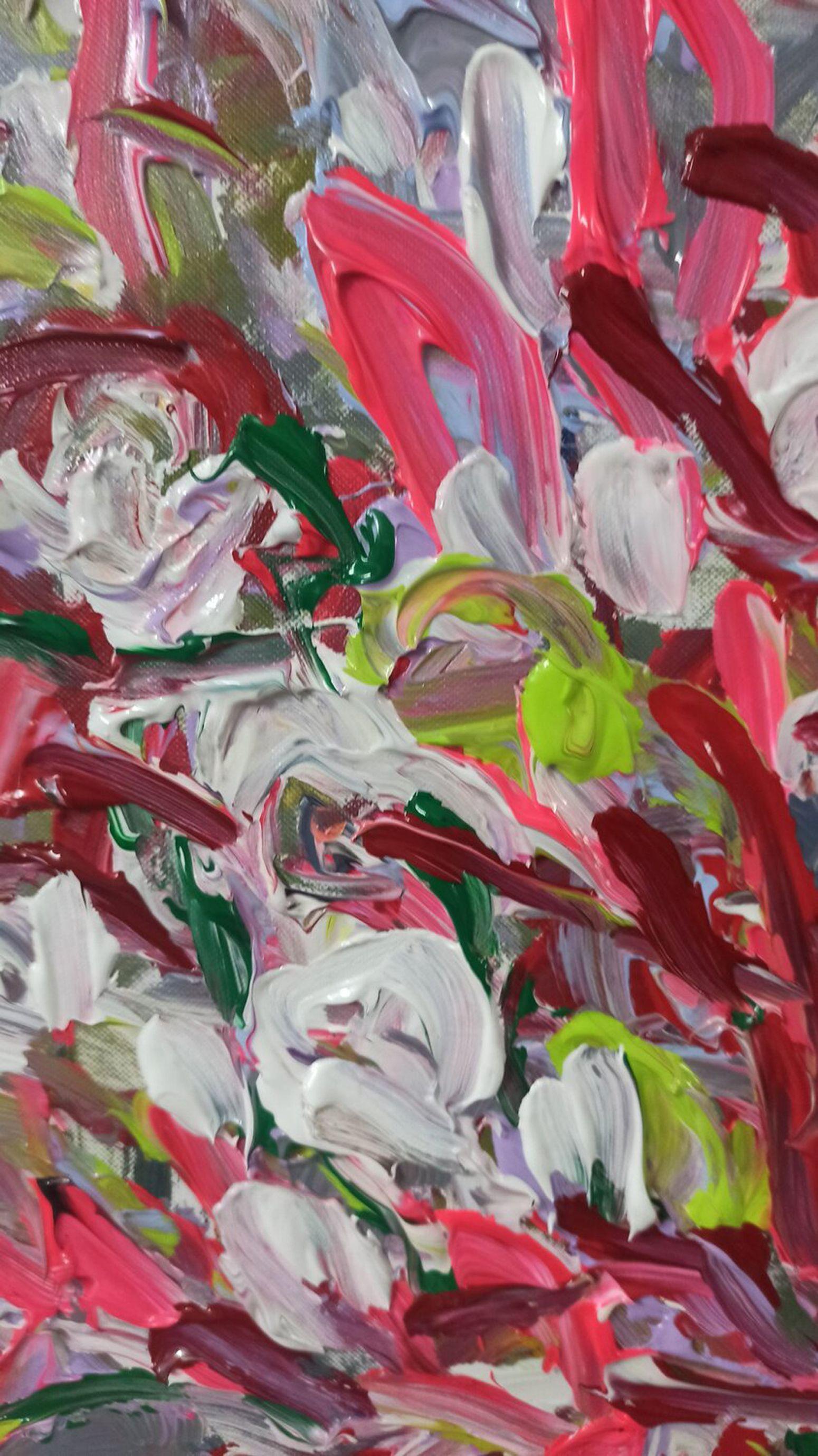 Bright new day still life, Painting, Acrylic on Canvas For Sale 2