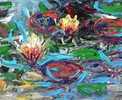 Früher Morgen (80x120cm ), 2023, Malerei, Acryl auf Leinwand