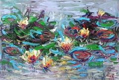 Früher Morgen (80x120cm ), 2023, Malerei, Acryl auf Leinwand