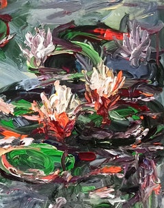 Früher Morgen (80x120cm ), Gemälde, Acryl auf Leinwand